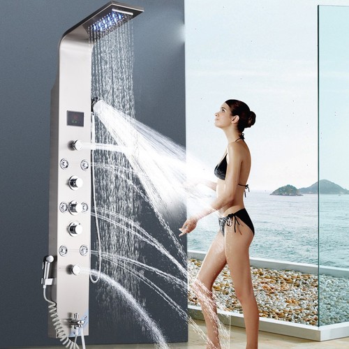 Led colonna pannello doccia - colonna,